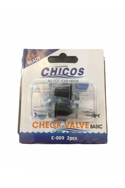 Chicos Akvaryum Sibop Ikili Check Valve