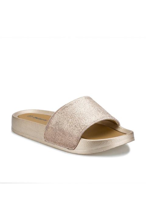 Polaris 161077.Z Altın Kadın Terlik 100509085