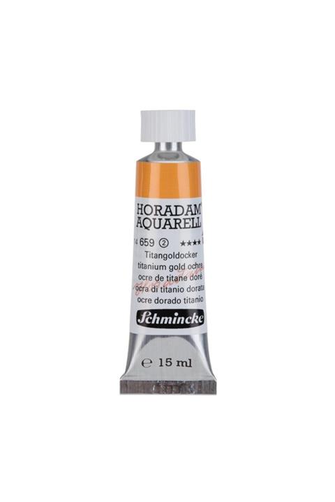 Schmincke : Horadam Aquarell Artist : Tüp Sulu Boya : 15 Ml : Seri 2 : 659 Titanium Gold Ochre