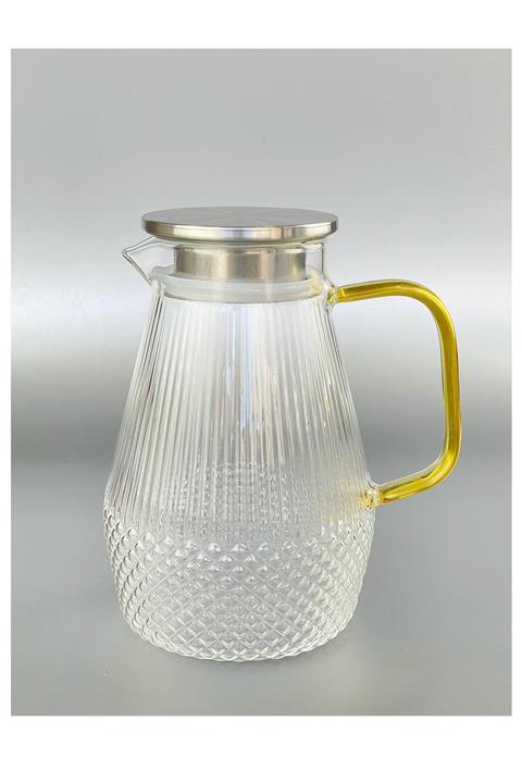 AROW Lüx Krom Kapalı Cam 1500 Cc Sürahi