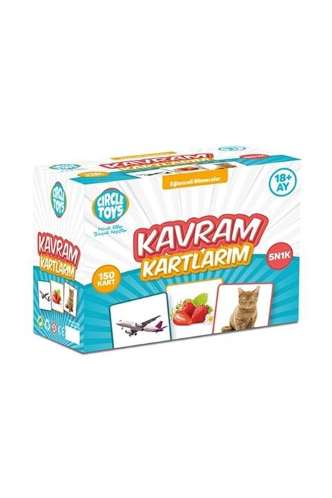 AteşTech Kavram Kartlarım 150 Kart Eğitim Seti