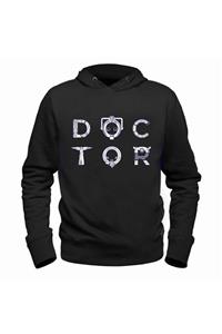 Alfa Tshirt Doctor Who Siyah Sweatshirt