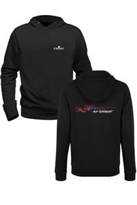 Alfa Tshirt Cs-go Baskılı Siyah Ön Arka Baskılı Sweatshirt