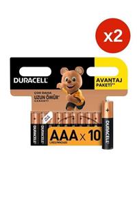 Duracell Alkalin Aaa Ince Kalem Piller, 20 Li Paket