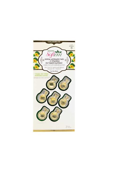 Shiffa Home Softem Avokado Yağı + E Vitaminli Cilt Bakım Kapsülü