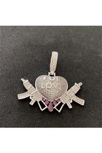 34528 Chain For Love Ice Out Pendant