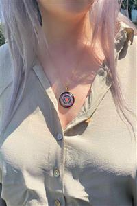 Sihirli Titreşimler Kali Yantra Çelik Kolye Ilişki Ve Finansal Başarı