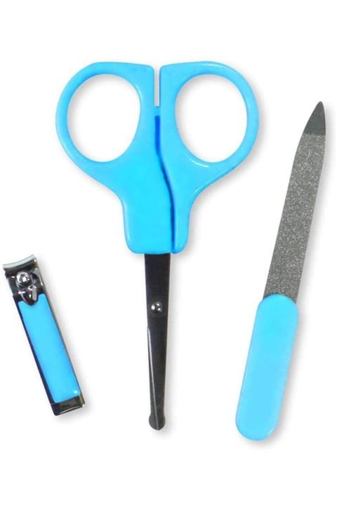 horussweetshop Baby Bebek Tırnak Bakım Seti - Mavi