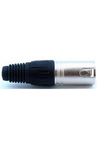 TEKNOGREEN 3 Pin Canon Erkek Jack (5'li Paket)