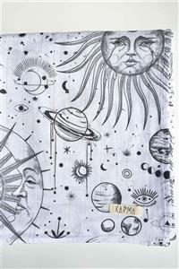 Karma Design Project Luna Müslin Pareo/örtü 130x130 Cm