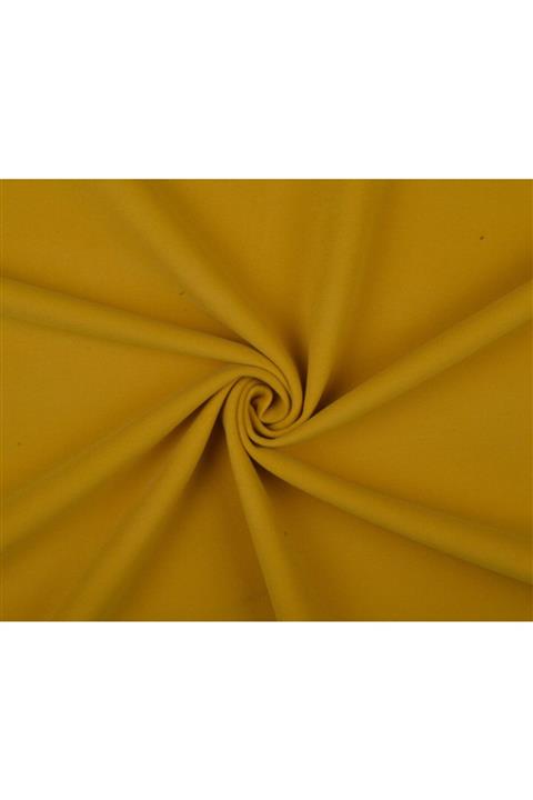 Kumaş Fırsatı Ince Kaşe Kabanlık - Sarı