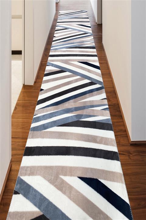 Payidar Halı Yıkanabilir Kaymaz Taban Kesme Yolluk Desen 015 80x225 cm