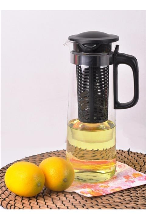 ALBİNA Cam Süzgeçli Detoks Sürahi