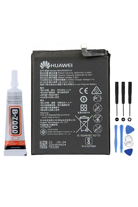 TURANTECH Tam Orjinal Huaweı Y9 2019 Jkm-lx1 Pil Batarya Hb406689ecw 4000 Mah Yeni Tarihli Garantili Ürün