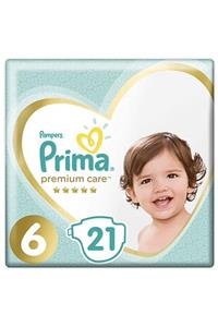 Prima Premium Care Bebek Bezi 6 Beden 21 Adet Ikiz Paket