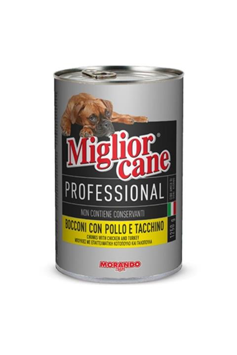 Miglior Cane Pate Tavuk Ve Hindili Köpek Konservesi 400 gr.