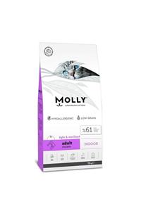 Molly Sterilised Liht Tavuklu Kısırlaştırılmış Kedi Maması Indoor 2 kg