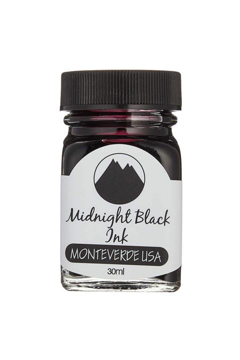 Monteverde Şişe Mürekkep 30ml Midnight Black G309mb