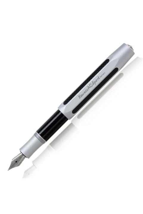 Kaweco Ac Sport Dolma Kalem Siyah Gümüş 10000144