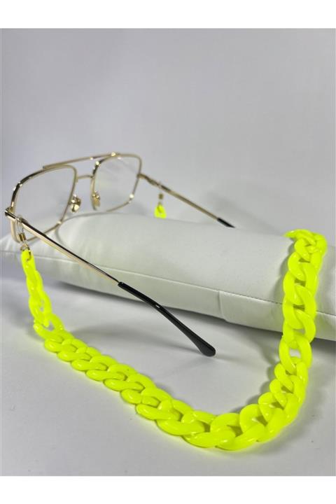 By Sergio Aksesuar Gözlük Askı Zinciri Ipi Fosforlu Neon