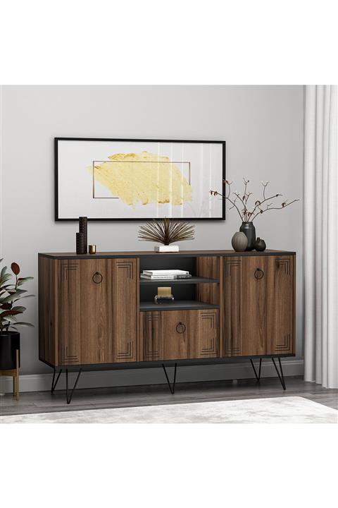 Betroya Milestone Konsol - Ceviz / Siyah