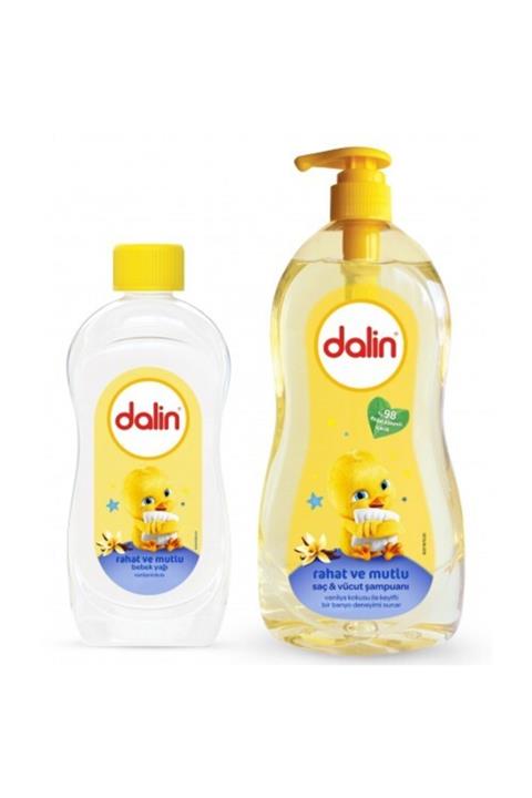 Dalin Rahat Ve Mutlu Şampuan 400 ml+ Bebek Yağı 300 ml