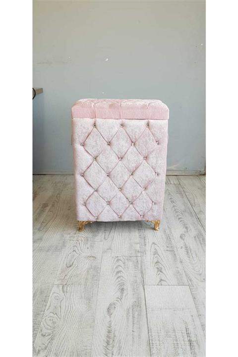 Duru Çeyiz Sandıkları Kapitone Kirli Sepeti