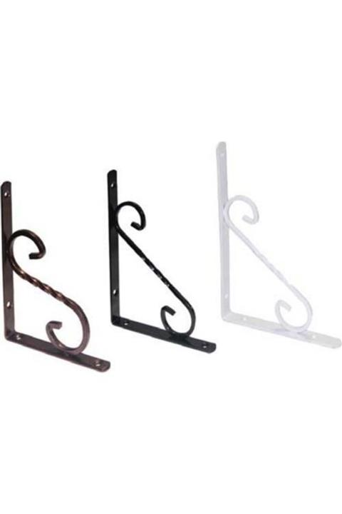 Arvax 15x11 Ferforje Raf Altı Ayağı Beyaz