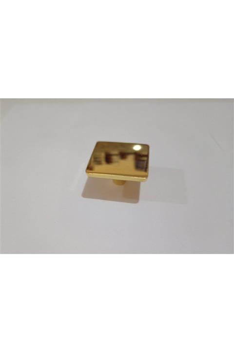 spotkulp Kare Düğme Kulp Altın 35mm (dolap Çekmece Mobilya Mutfak)
