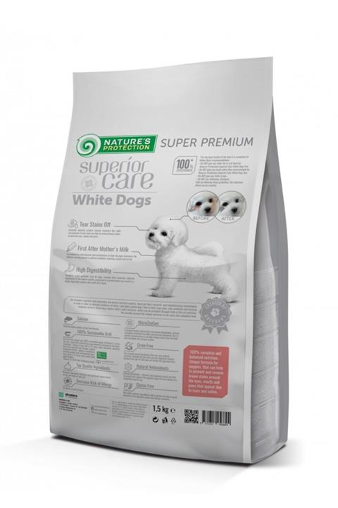 Nature's Protection Beyaz Köpekler Tahılsız Somon Başlangıçtüm Irklar 1,5kg