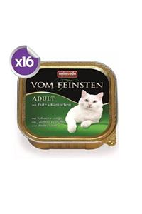 Animonda Vom Feinsten Hindi Tavşanlı Kedi Konservesi 100 Gr X 16 Adet