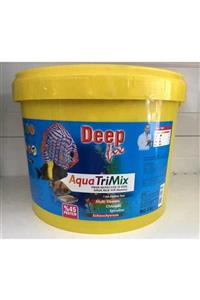 Deep Fix Etçil Otçul Sarmısaklı Karışık Yem 100 Gram Aqua Trimix ( 3 Çeşit Karışık Yem )