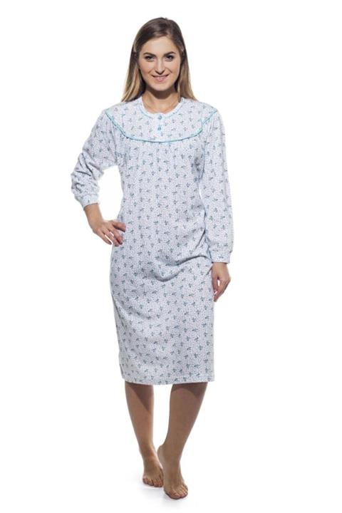 AYSUN TEKSTİL Geniş Kesim Çiçekli Anne Gecelik