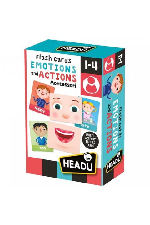 Burnis Toy Flashcards Emotions And Actions Montessori En24650