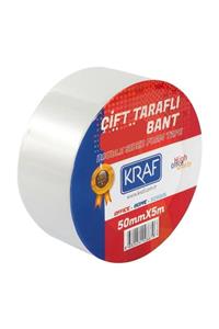 KRAF Çift Taraflı Bant 50 Mm X 25 Mt