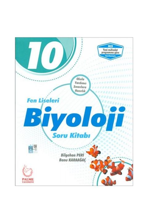 HN TEKSTİL Palme 10.sınıf Fen Liseleri Biyoloji Soru Kitabı (yeni)