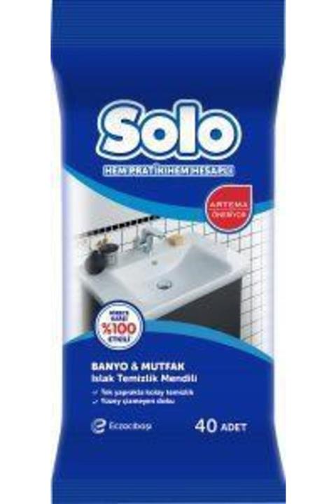 Solo Banyo Mutfak Islak Temizlik Mendili