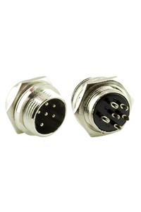 ELEKTROMER Mayk Fiş  Şase 6 Pinli 10'lu Paket