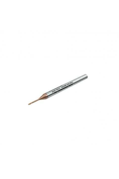 Deng Tools Q1.0*l8 Düz Dalma Boy Freze Hrc55