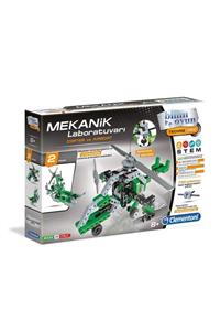 CLEMENTONI Marka: Clementoni 64299 Mekanik Laboratuvarı - Helikopter-tekne / +8 Yaş