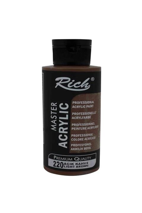 Rich Akrilik Boya 120 Cc Açık Kahve 120-220