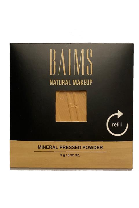 baims Refill Mineral Pressed Powder (Mineralli Sıkıştırılmış Pudra) 30 Medium-dark