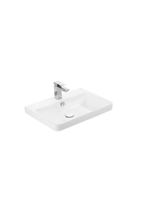 SANOVİT Sanovit Luxury 60 cm Konsollu Lavabo Beyaz Renk