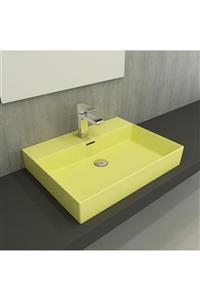 Bocchi Milano Lavabo 60 Cm - Mat Sarı