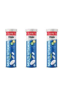 Vitmix Multi Vitamin 24 Efervesan Tablet 96 Gr 3 Kutu