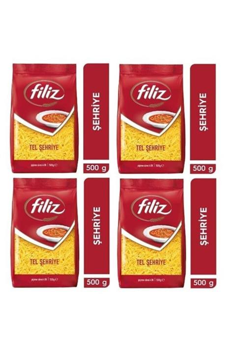 FİLİZ Tel Şehriye 500 Gr (4 Adet)