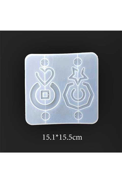 Hobizubi Küpe Reçine Epoksi Kalıp - 232