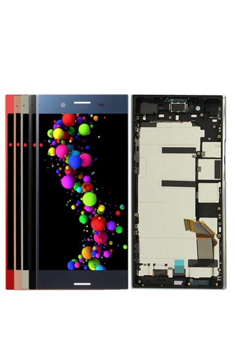 Parça Bankası Sony Xperia Xz Premium Lcd Ekran Dokunmatik Çıtalı Mavi