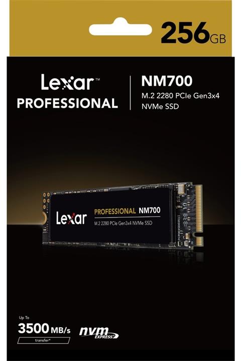 Lexar 256gb Pcıe M2 Nm700 Nvme 3d 3500-1200 5y Ssd Harddisk