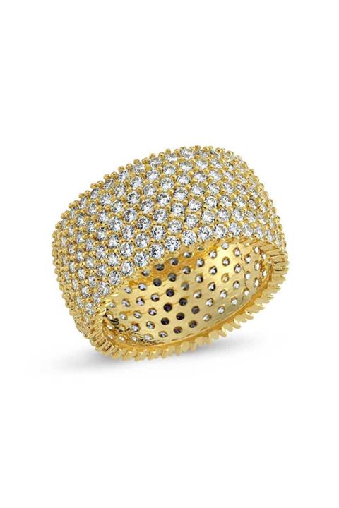 BİLEZİKHANE 14 Ayar Altın Tamtur Yüzük 7 Sıra 7.10 Gram